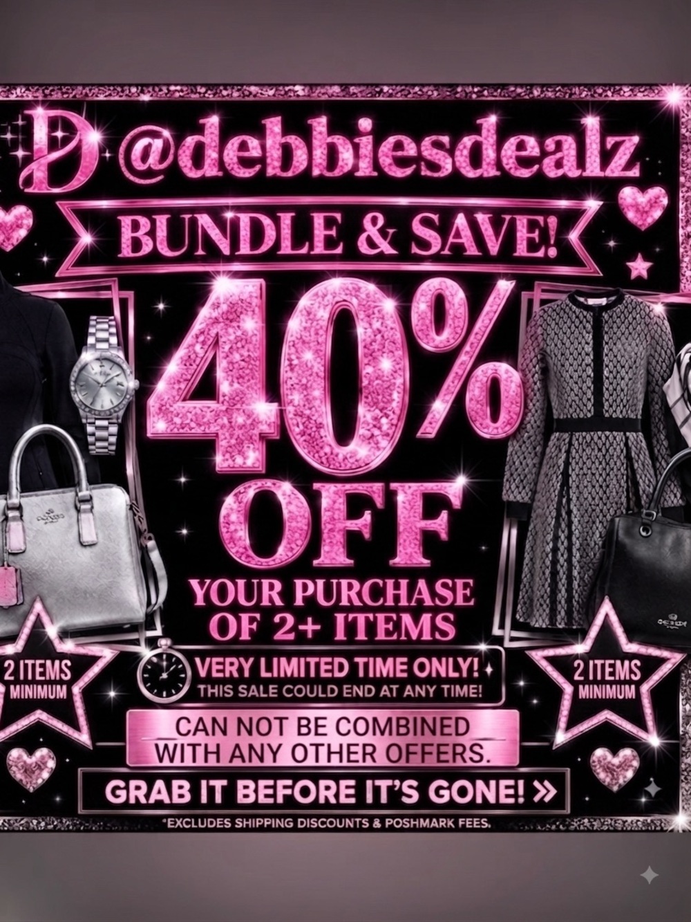 MANUAL DISCOUNT-MUST Bundle 2+ Items to save 40%.